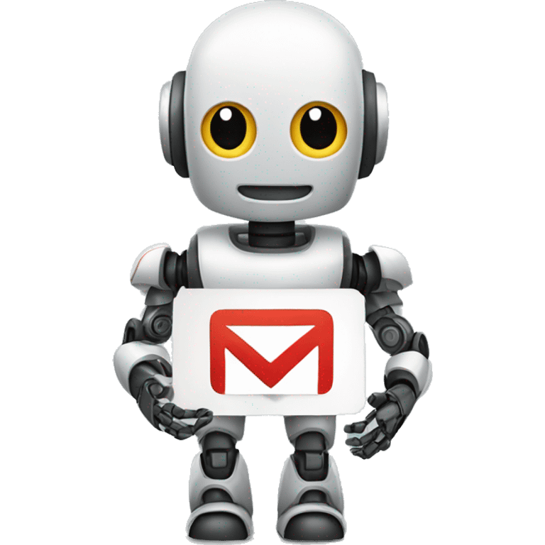 ROBOT HOLDING THE LOGO
GMAIL emoji