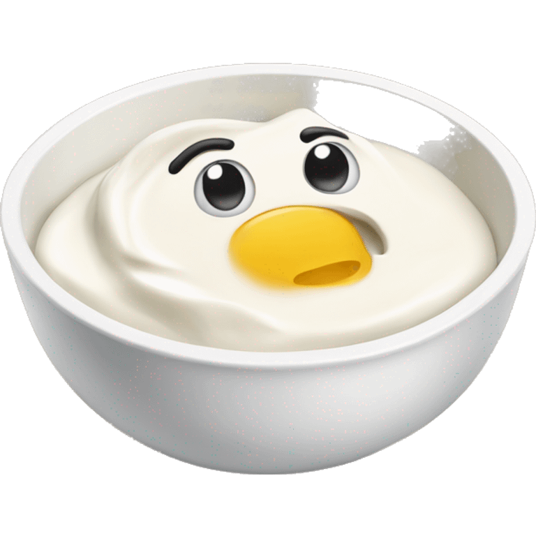 yoghurt bowl  emoji