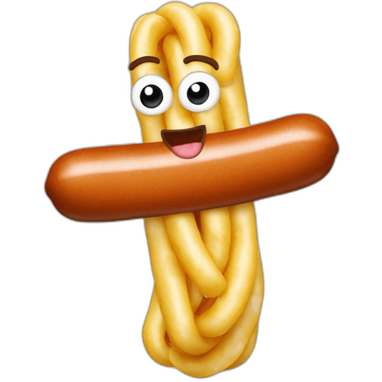 Nudeln mit Fleischwurst emoji