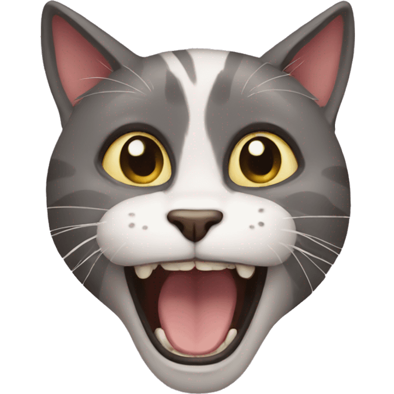 crazy cat emoji