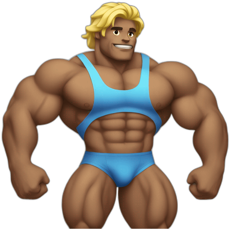 Body builder emoji