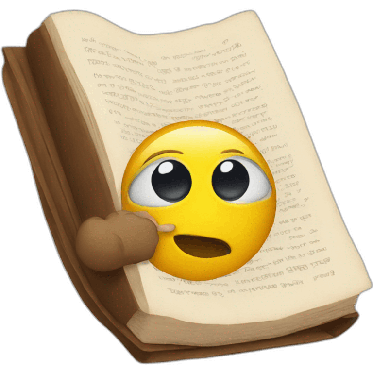 reading emoji