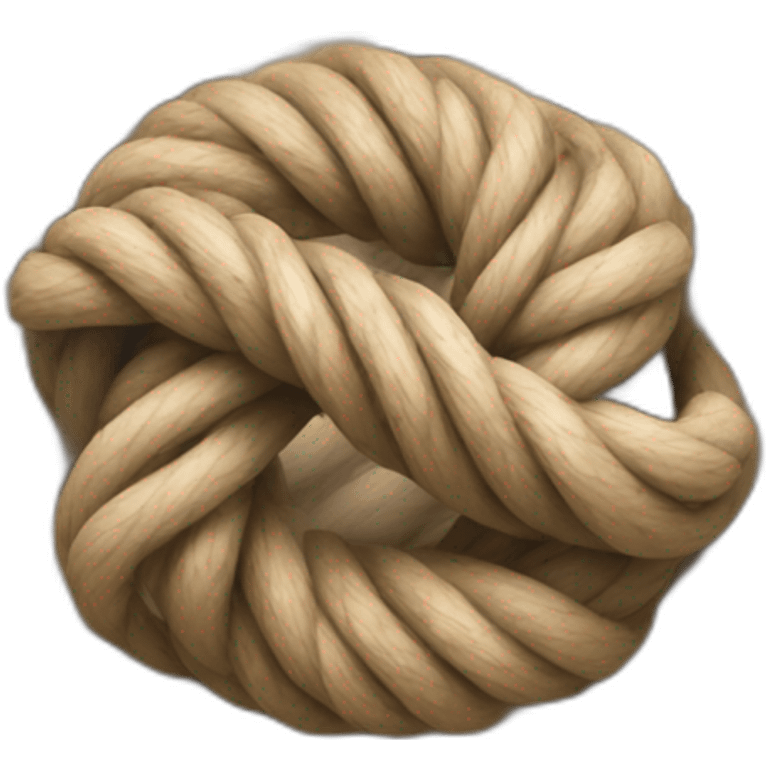 8 figure knot emoji