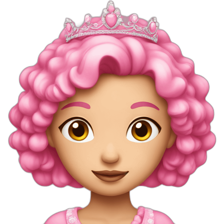 pink soft princess emoji