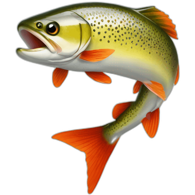 trout fish emoji