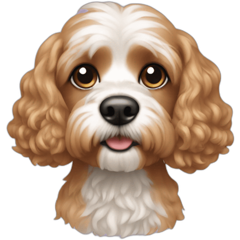 Shaved Cavapoo emoji