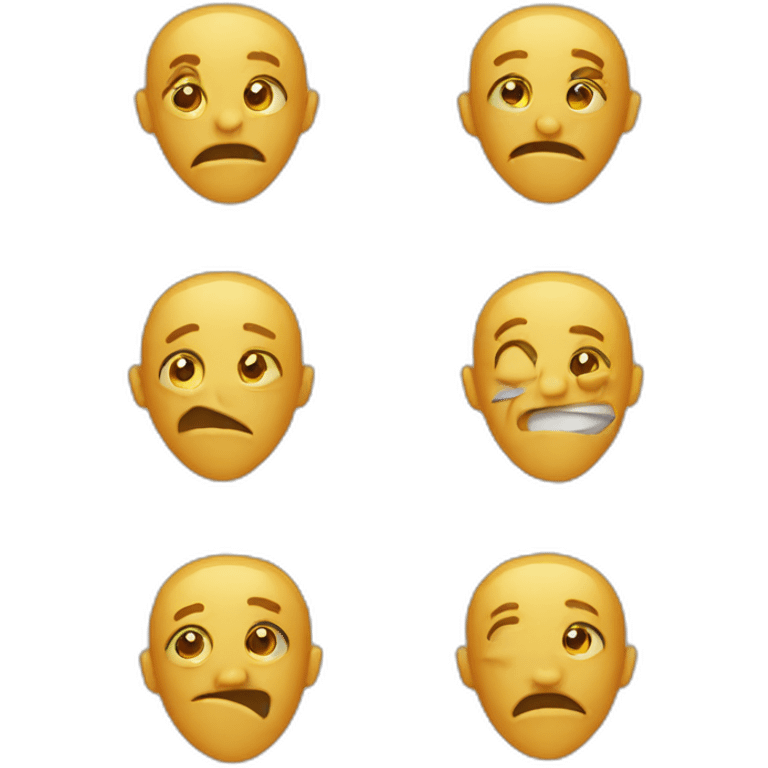 Happy and sad mix emoji emoji