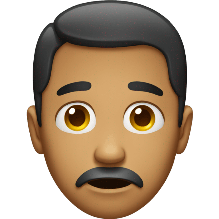 Crying Hispanic man emoji