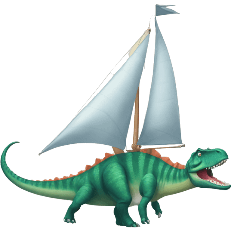 spinosaurus with a sail emoji