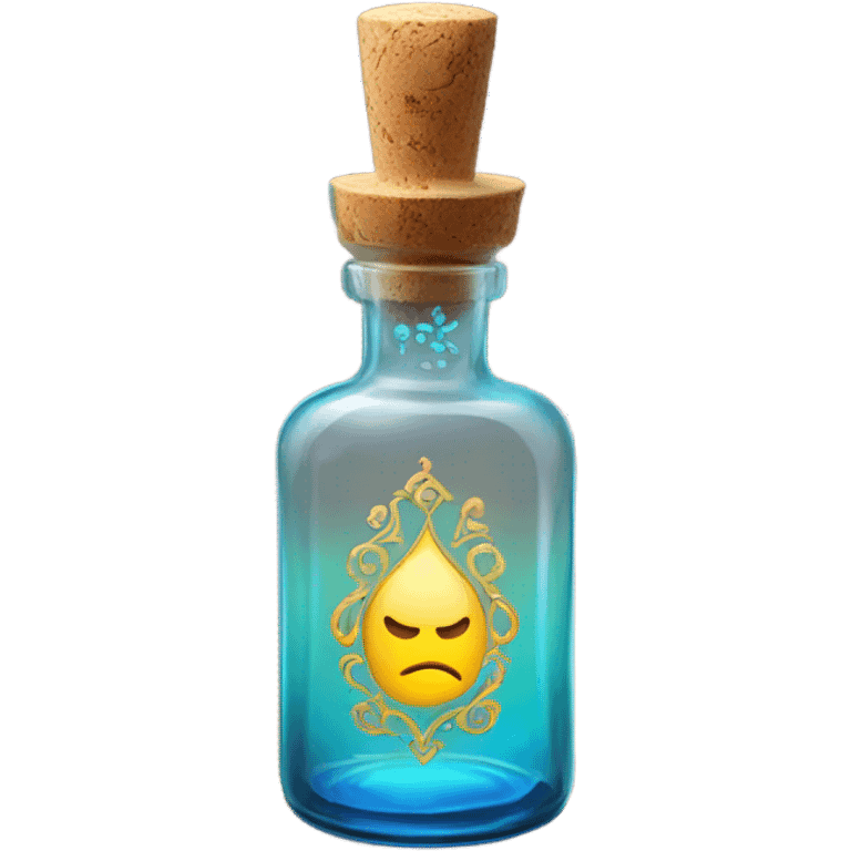 Magic strength potion in vial emoji