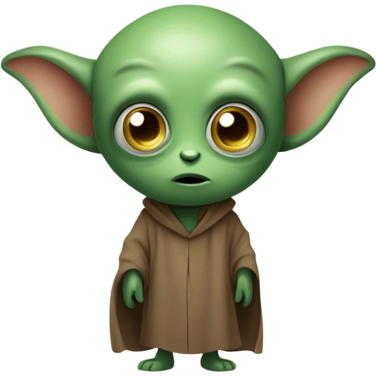 Little Yoda emoji