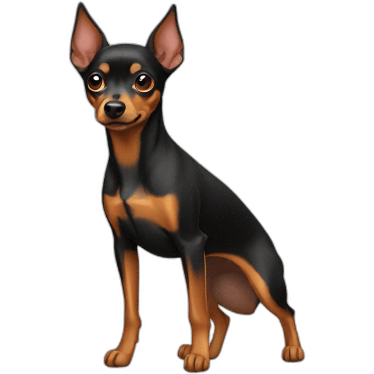 Miniature pinscher emoji