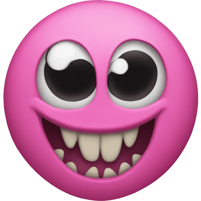 Pink venom emoji