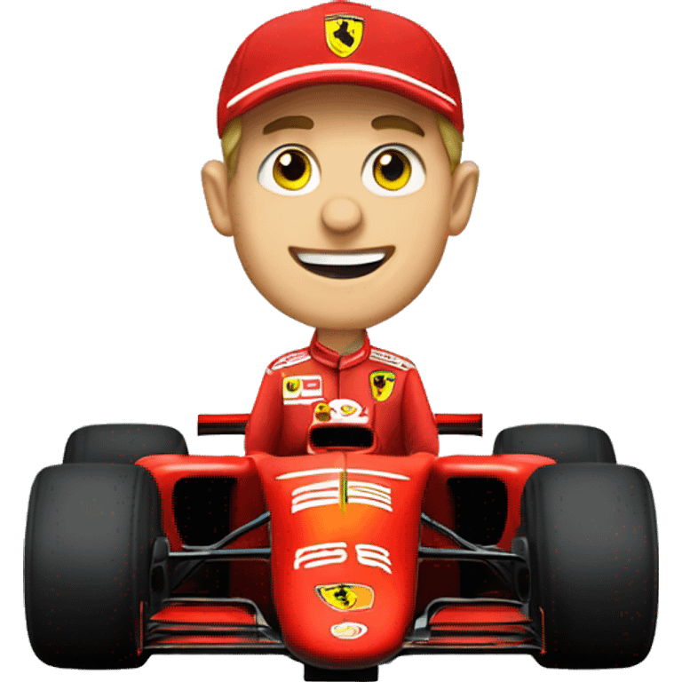 Ferrari formula 1 emoji