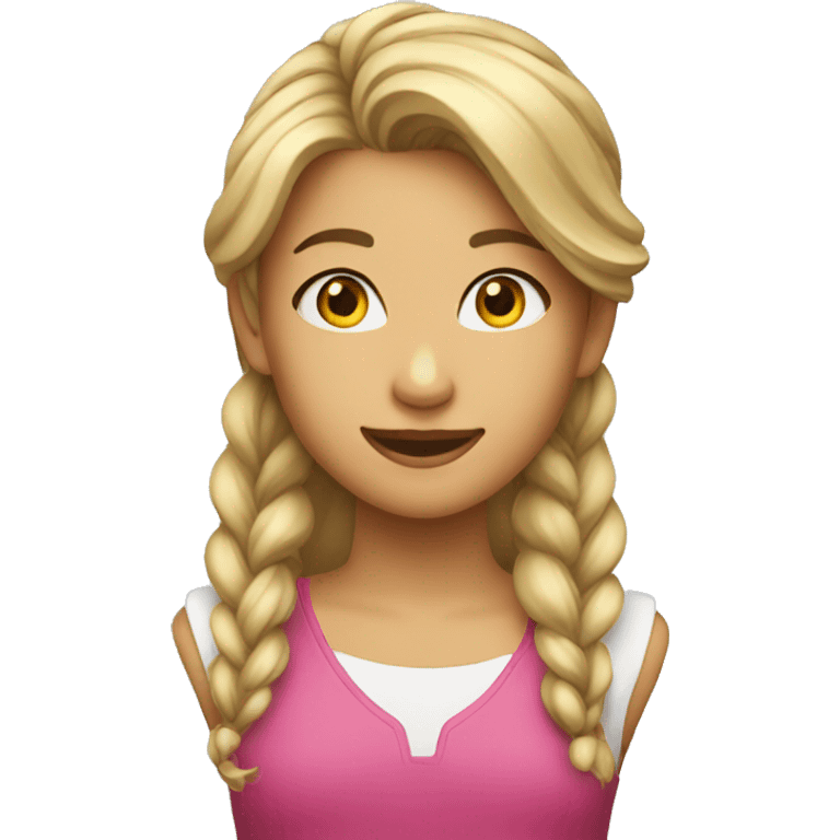 Girl winner emoji