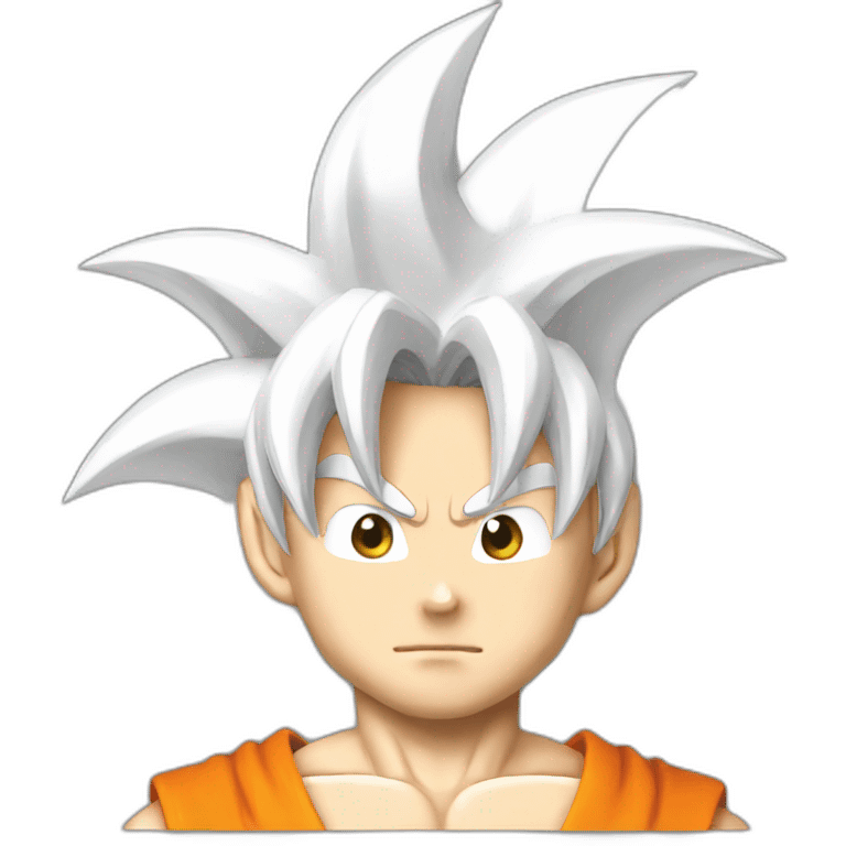 goku white emoji