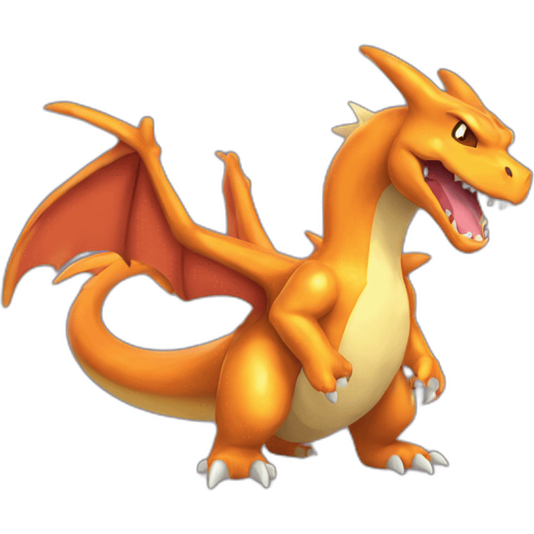 Shiny charizard emoji