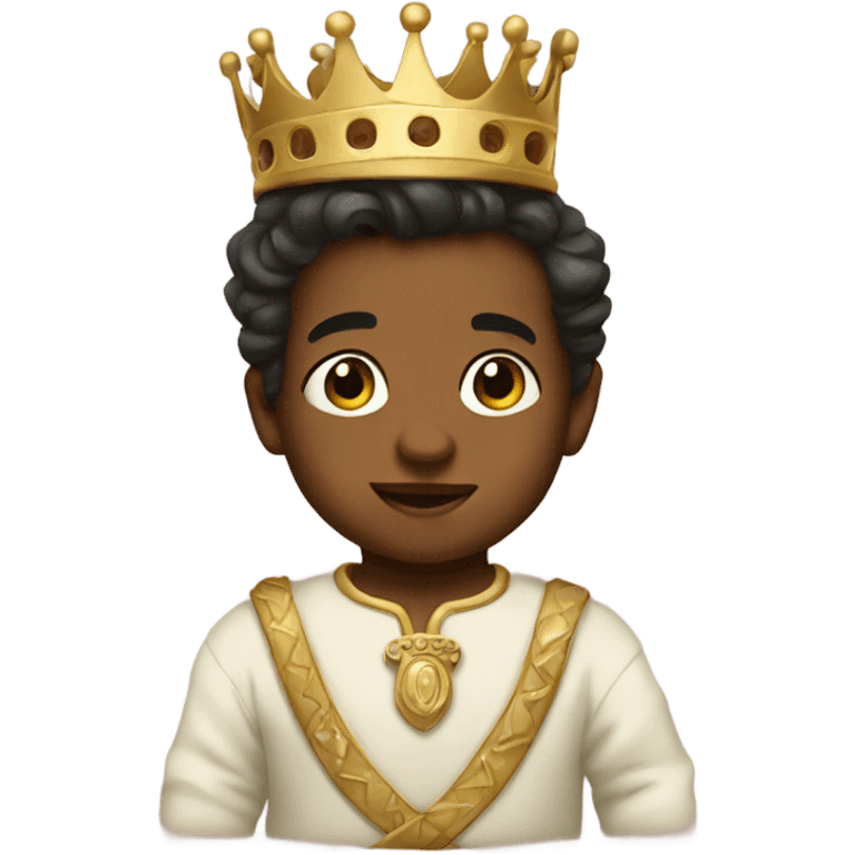 Baby king emoji