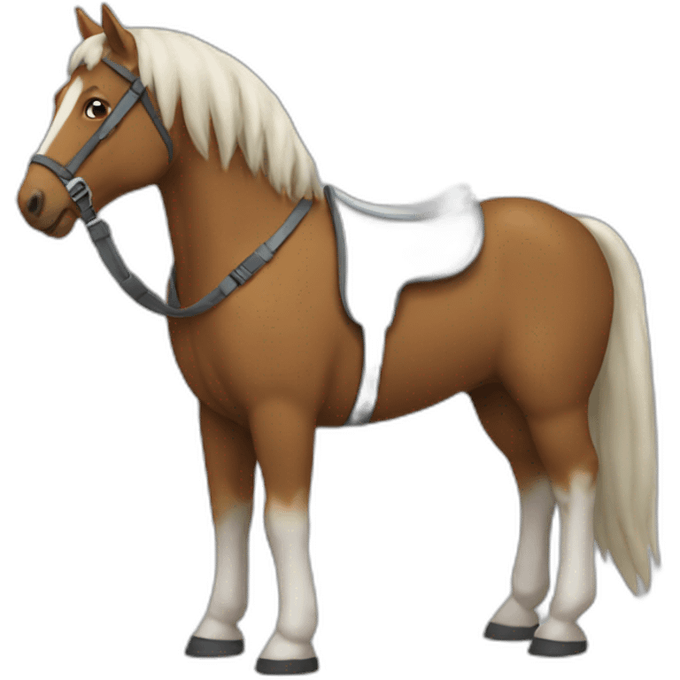 Horse rocket emoji