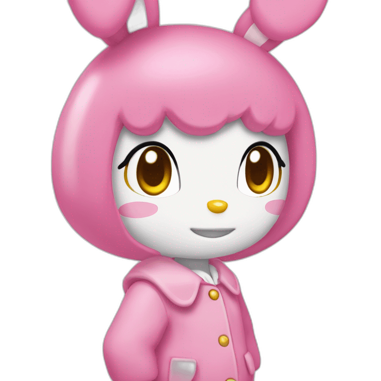 my melody de persona pelirroja emoji