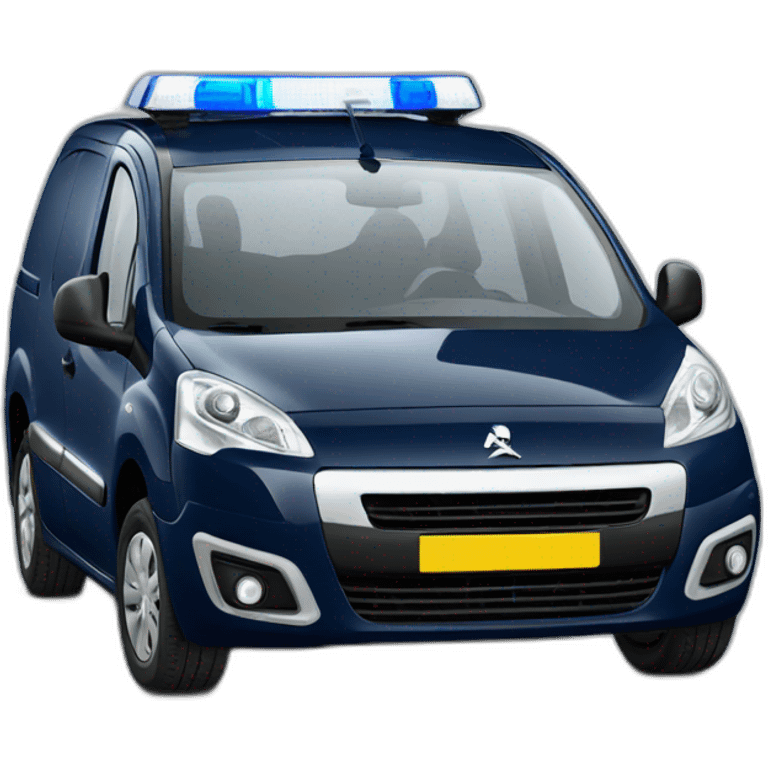 Peugeot-partner police emoji