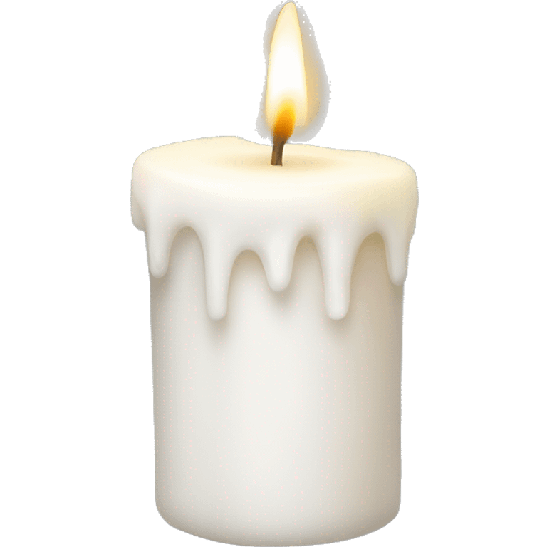 White candle emoji