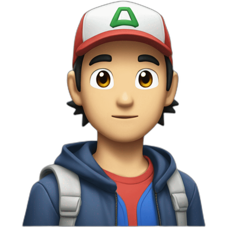 Ash ketchum emoji