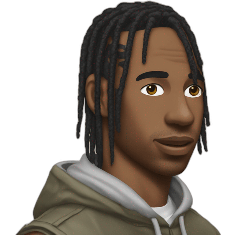 Jordan Travis Scott emoji