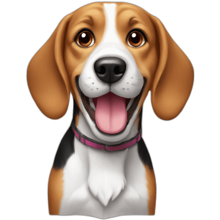 beagle-happy emoji