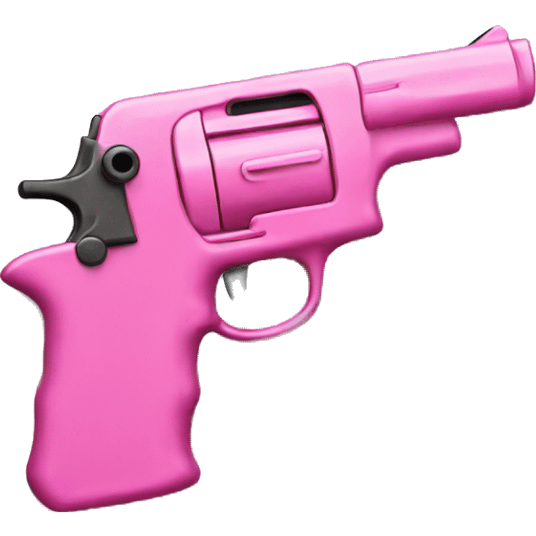 pink gun  emoji