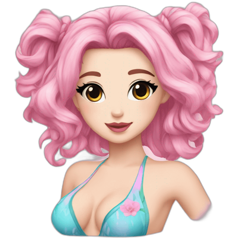 Belle Delphine swimsuit emoji