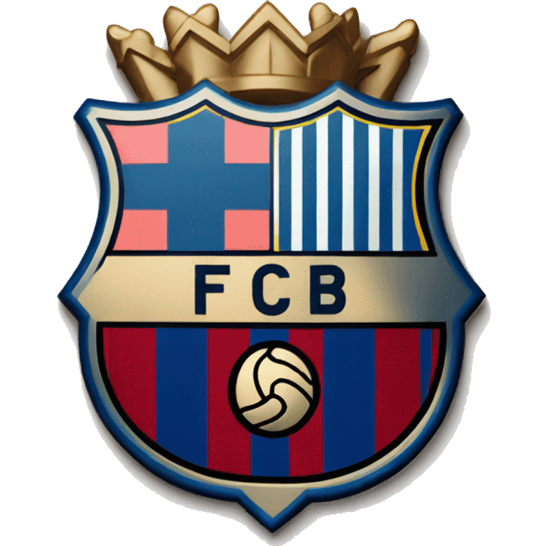 Escudo del Barcelona  emoji