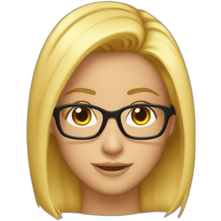 Danielle is a nerd emoji