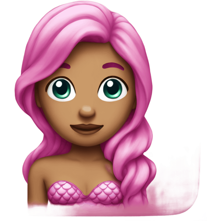 pink mermaid emoji