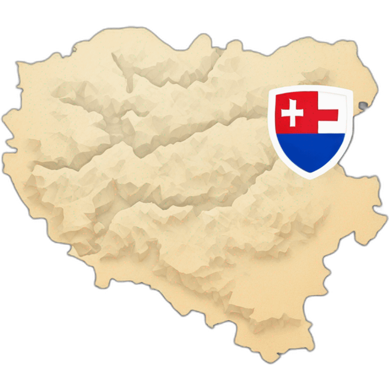 Slovakia map emoji