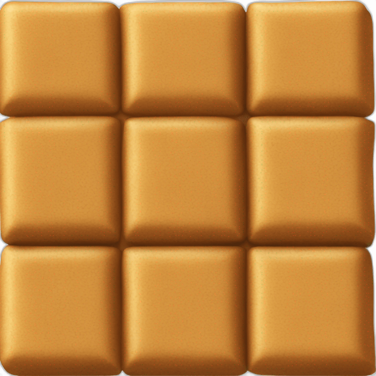 brown raw sugar bars emoji