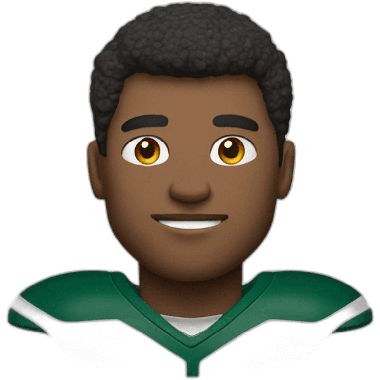 Football player looking like Kennedy bakircioglü emoji