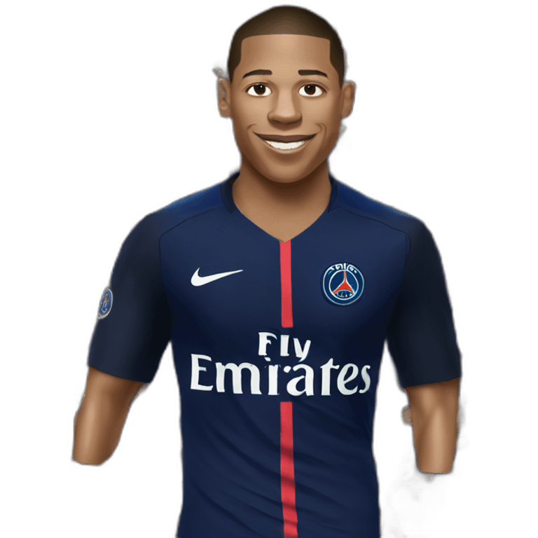 mbappé psg emoji