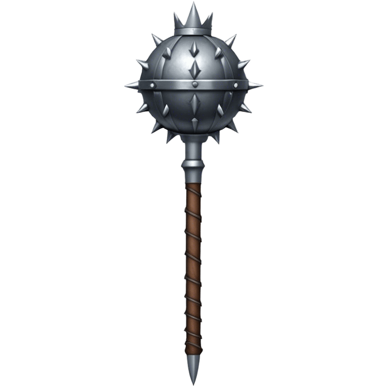 medieval mace emoji