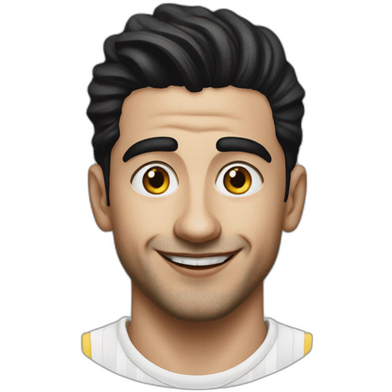 Lars stindl as clown emoji