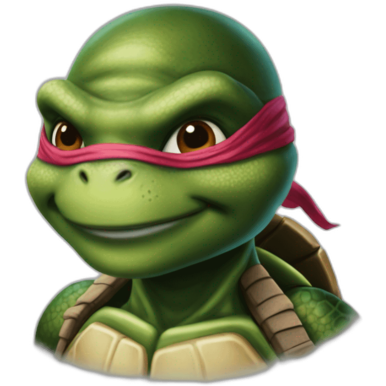 ninja turtle hyper realistic emoji