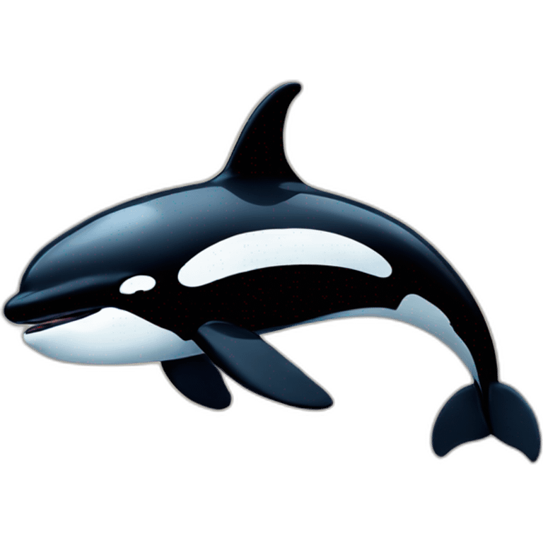 Orca delivering mail emoji