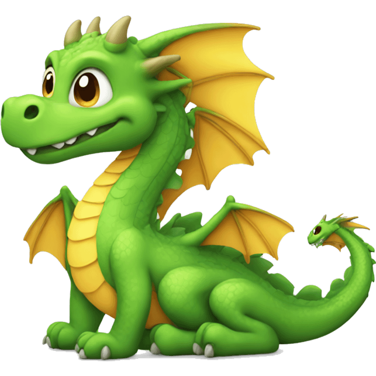 Dragon in summer  emoji