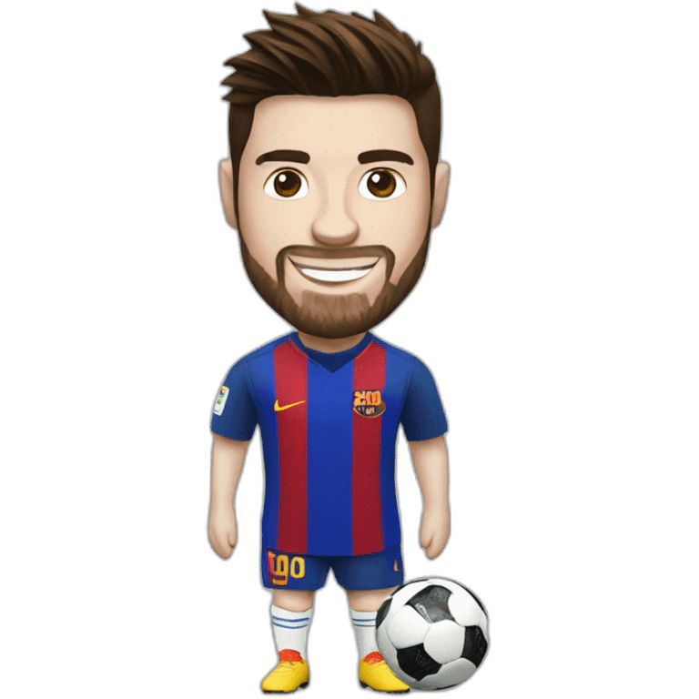 messi ronaldo car emoji