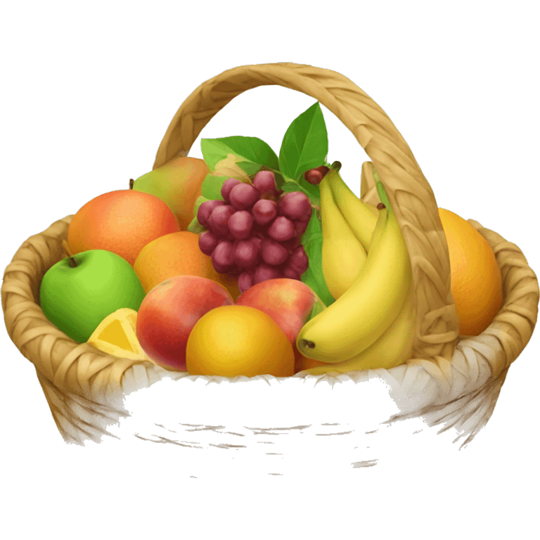 fruit basket emoji