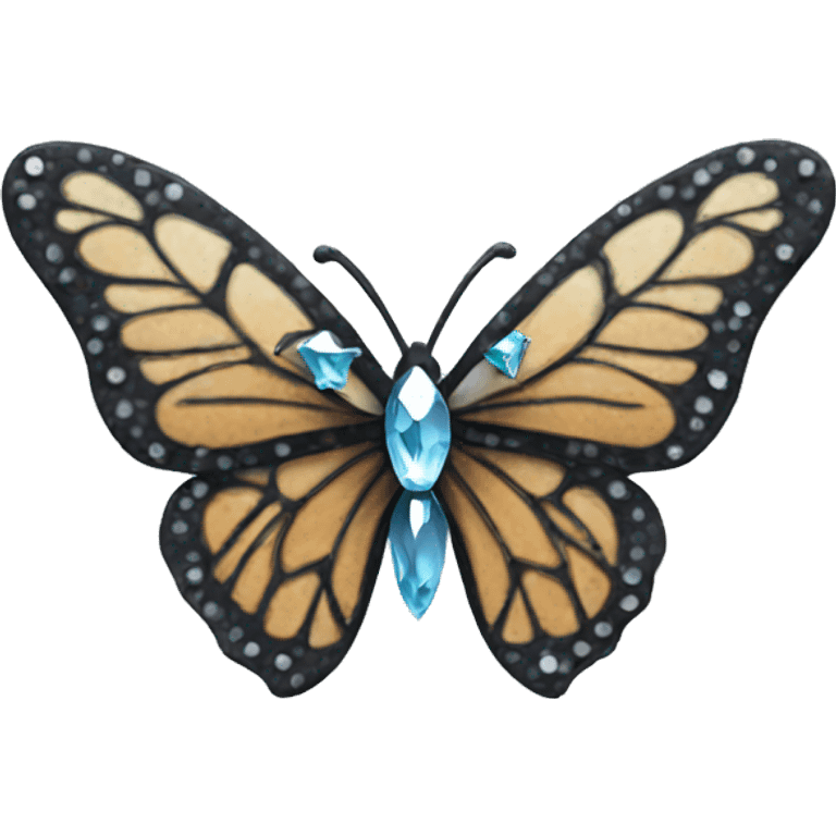 Diamond butterfly  emoji