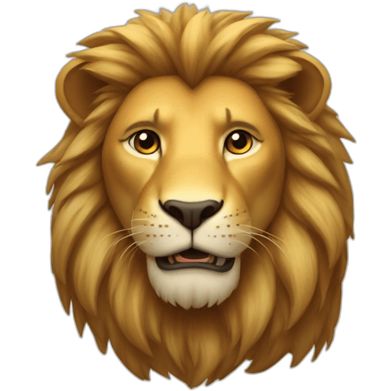 the lion is coming emoji