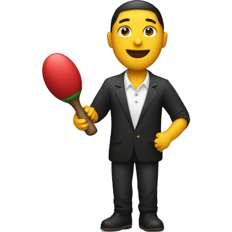 someone playing with maracas emoji