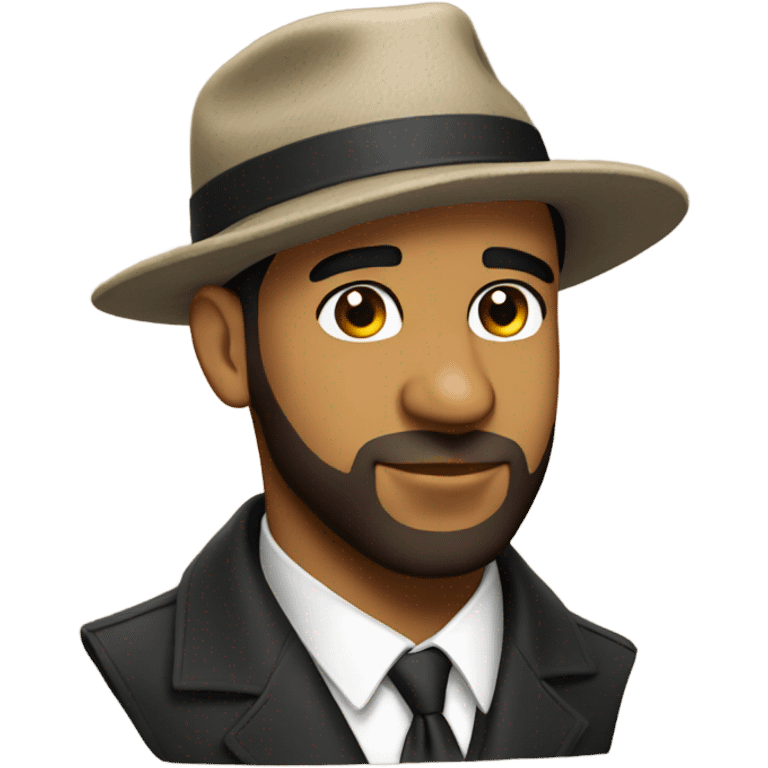 drake with hat emoji