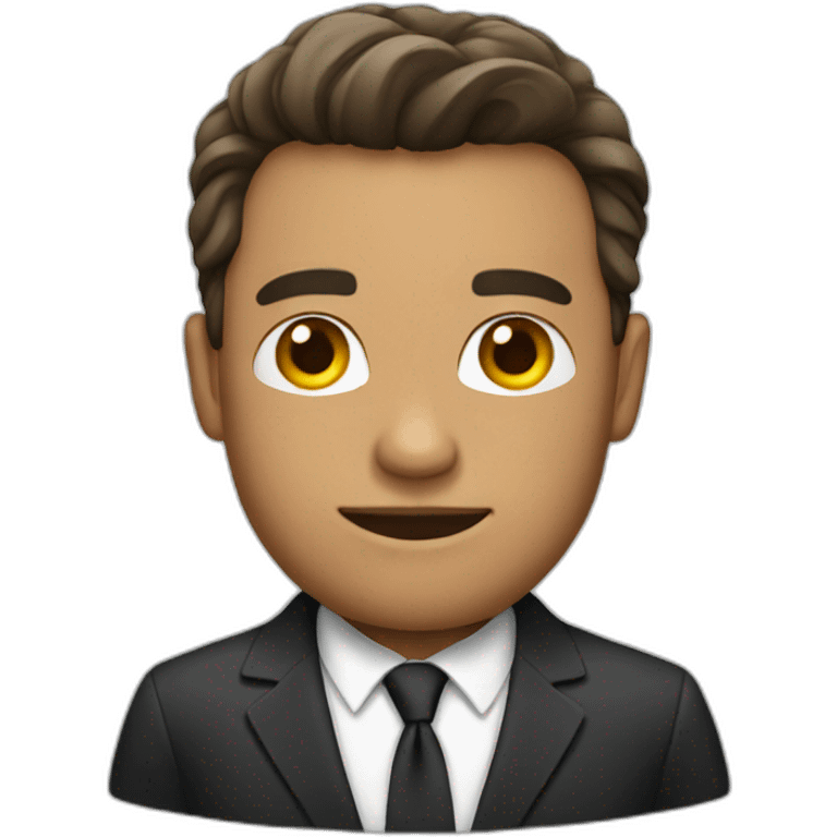 man in suit emoji